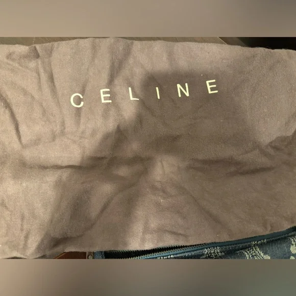 Celine Macadam denim belt bag - Picture 9 of 12